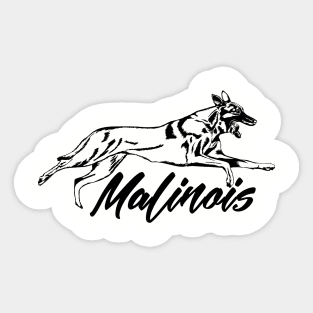 Malinois - Belgian shepherd -Mechelaar Sticker